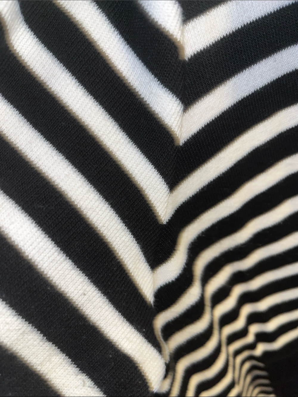 Lauren Ralph Lauren Black & White Striped Casual Button-Front Shirt - Picture 13 of 16